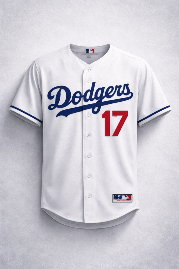 Jersy Dodgers parte de denfrente Jersey Dodgers